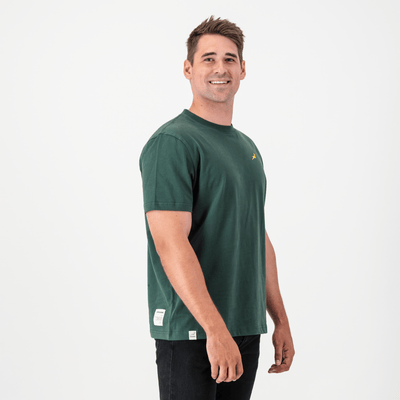 Springboks Sml Bok HS Regular Crew Tee-OS Green