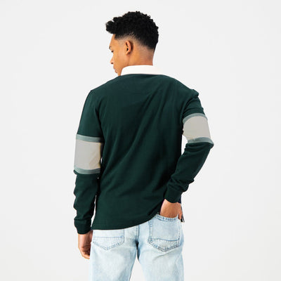 Old School C&S LS Rugby Jersey-OS Green