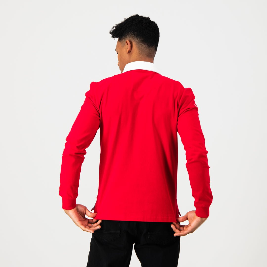 Schools KES LS Rugby Jersey-True Red