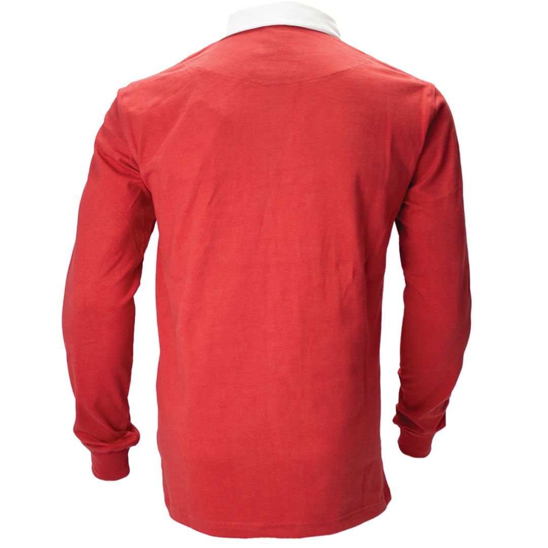 Schools KES LS Rugby Jersey-True Red