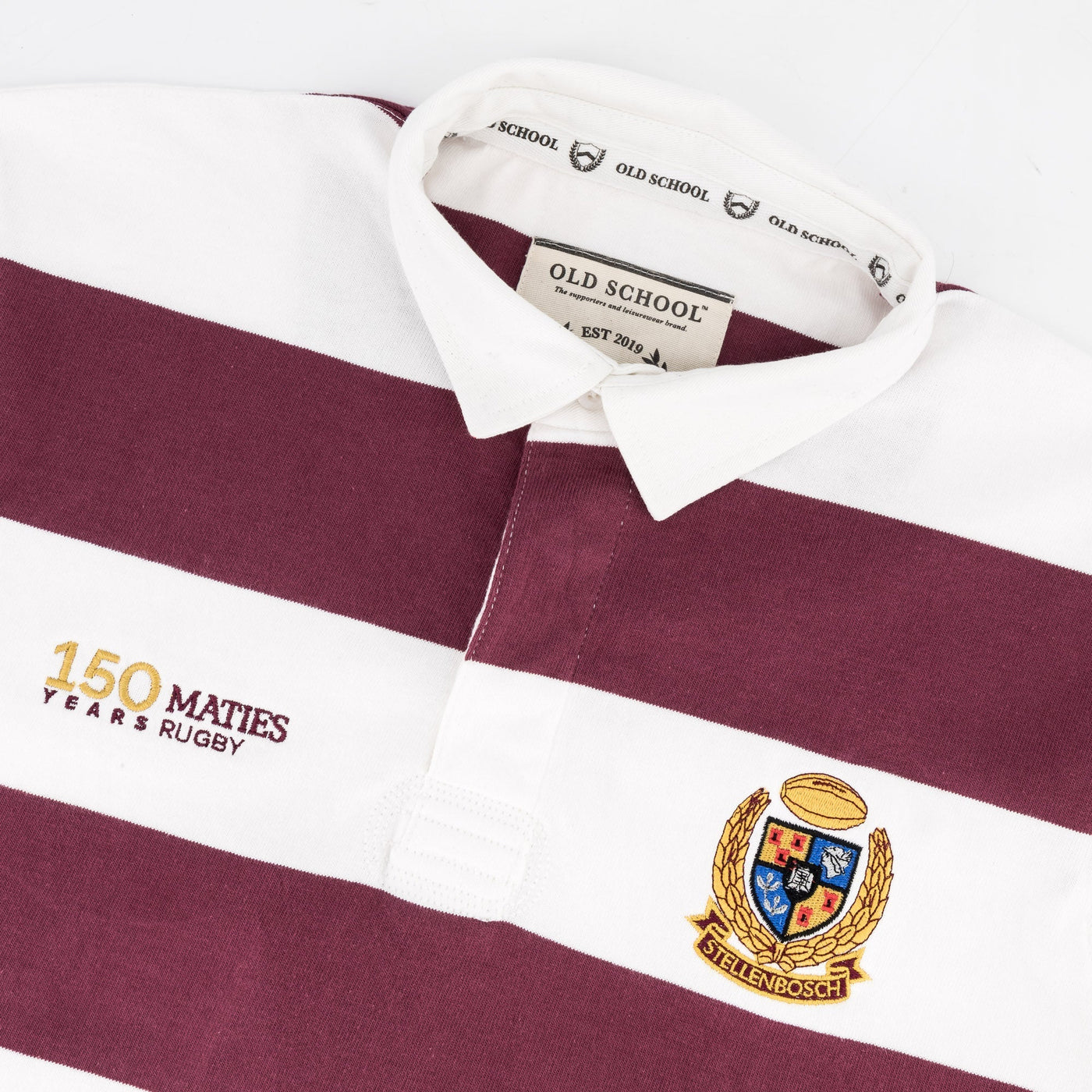 Schools Maties United SS Rugby Jersey-Maroon