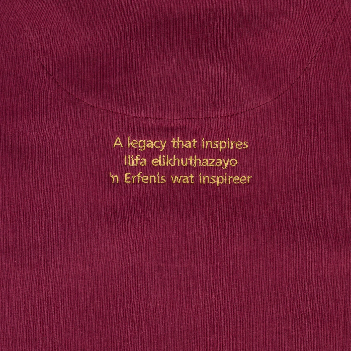 Schools Maties United LS Rugby Jersey-Maroon