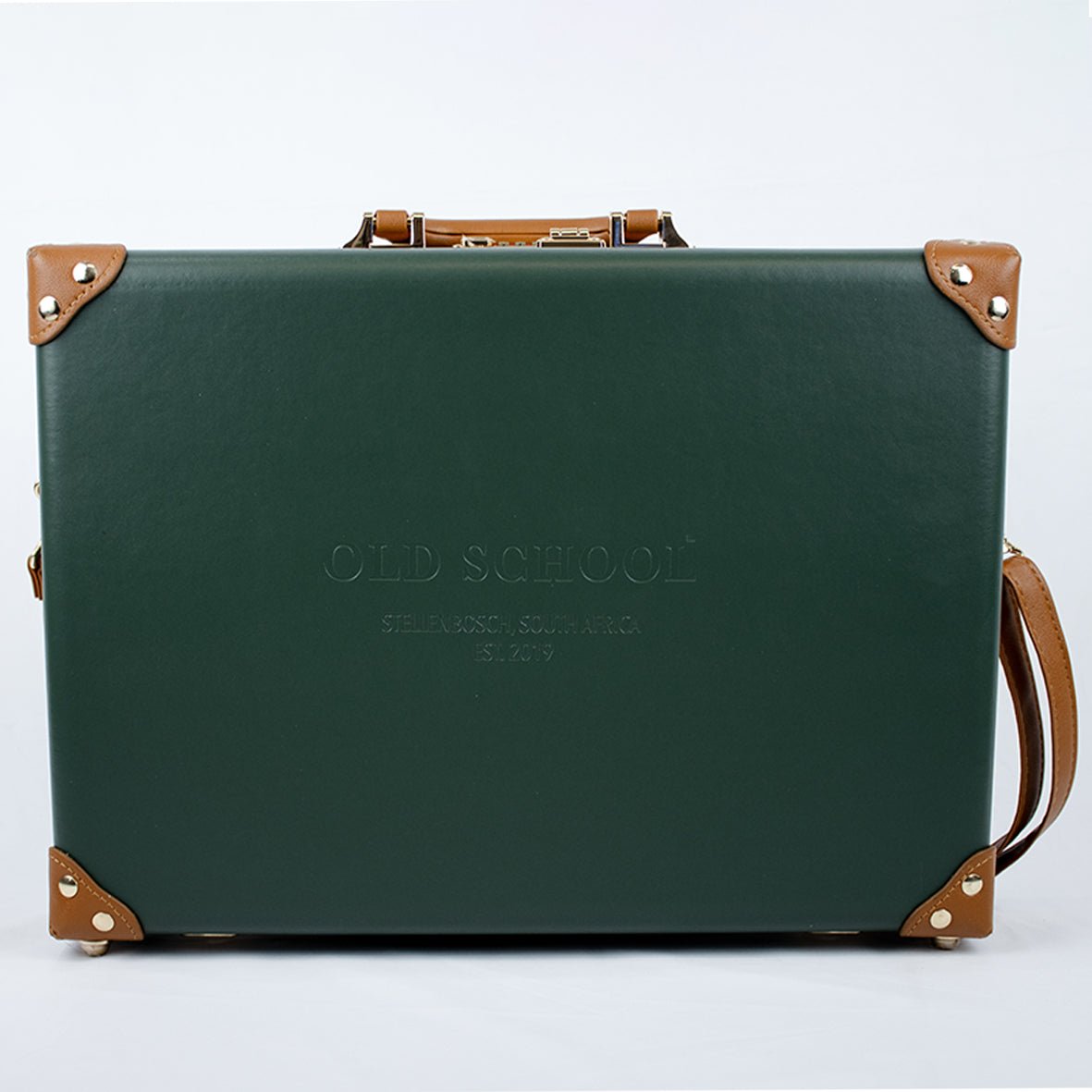 Old School Laptop Bag - OS Green