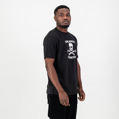 Orlando Pirates Graphic Regular Crew Tee-Black
