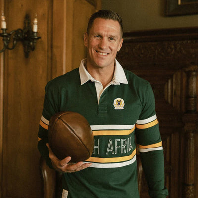 SA Supporters Mid Field LS Rugby Jersey-OS Green