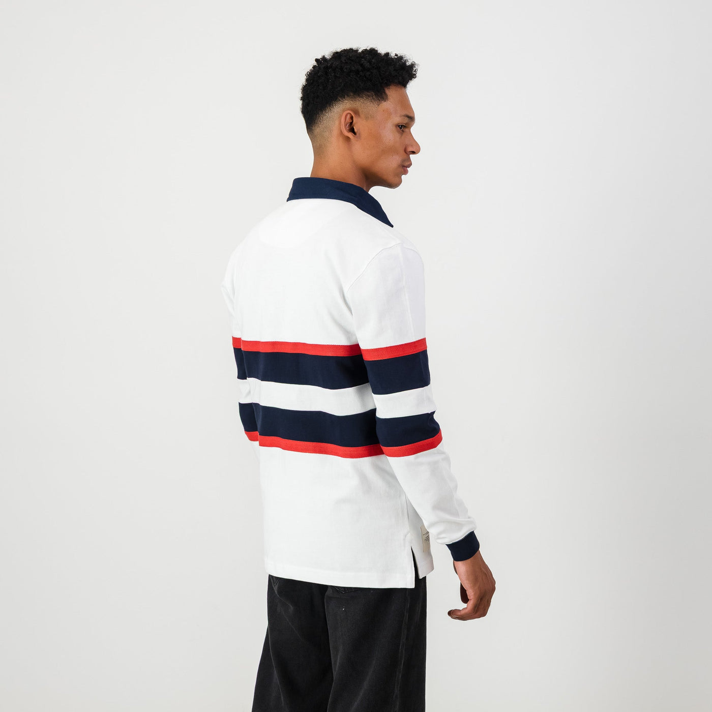 Schools HTS Middelburg LS Rugby Jersey-White