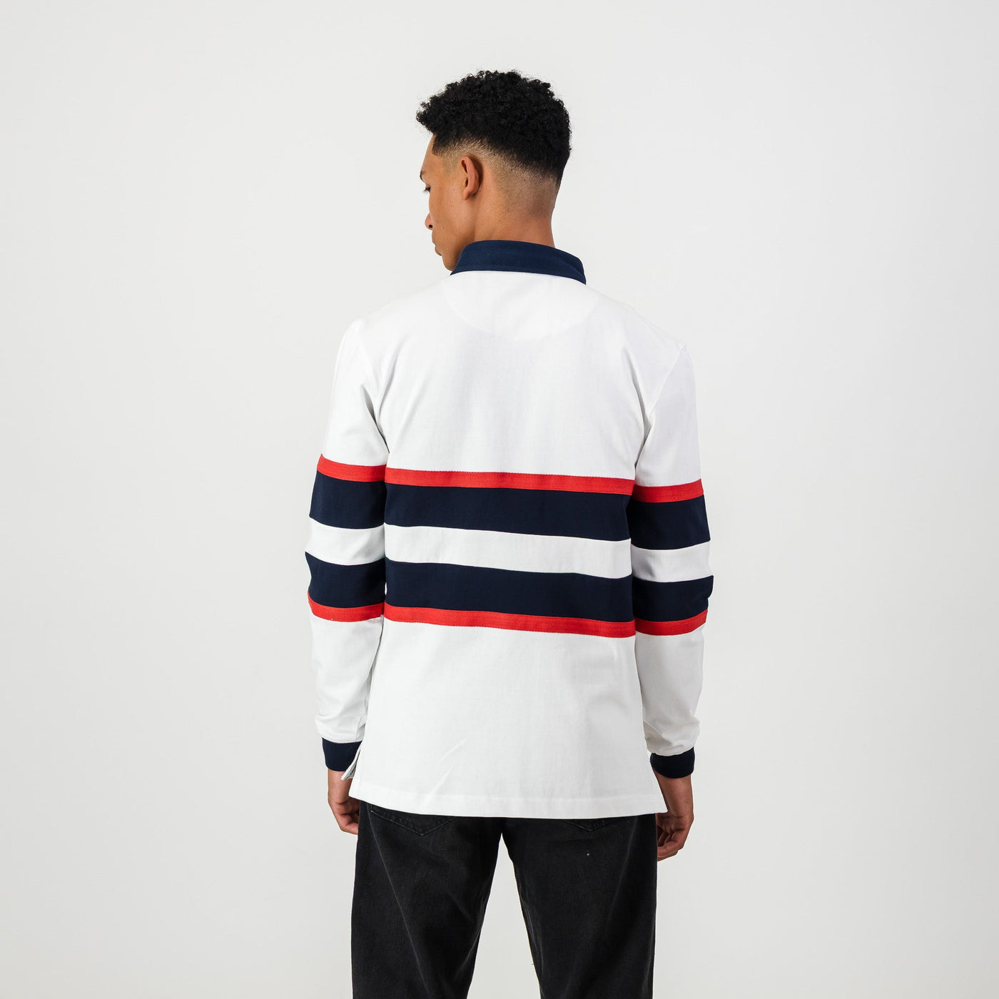 Schools HTS Middelburg LS Rugby Jersey-White