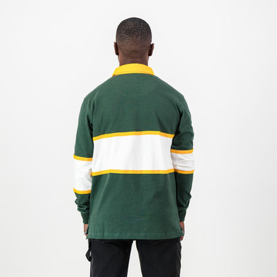 Schools Wonderboom Long Sleeve Rugby Jersey-Os Green