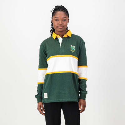 Schools Wonderboom Long Sleeve Rugby Jersey-Os Green