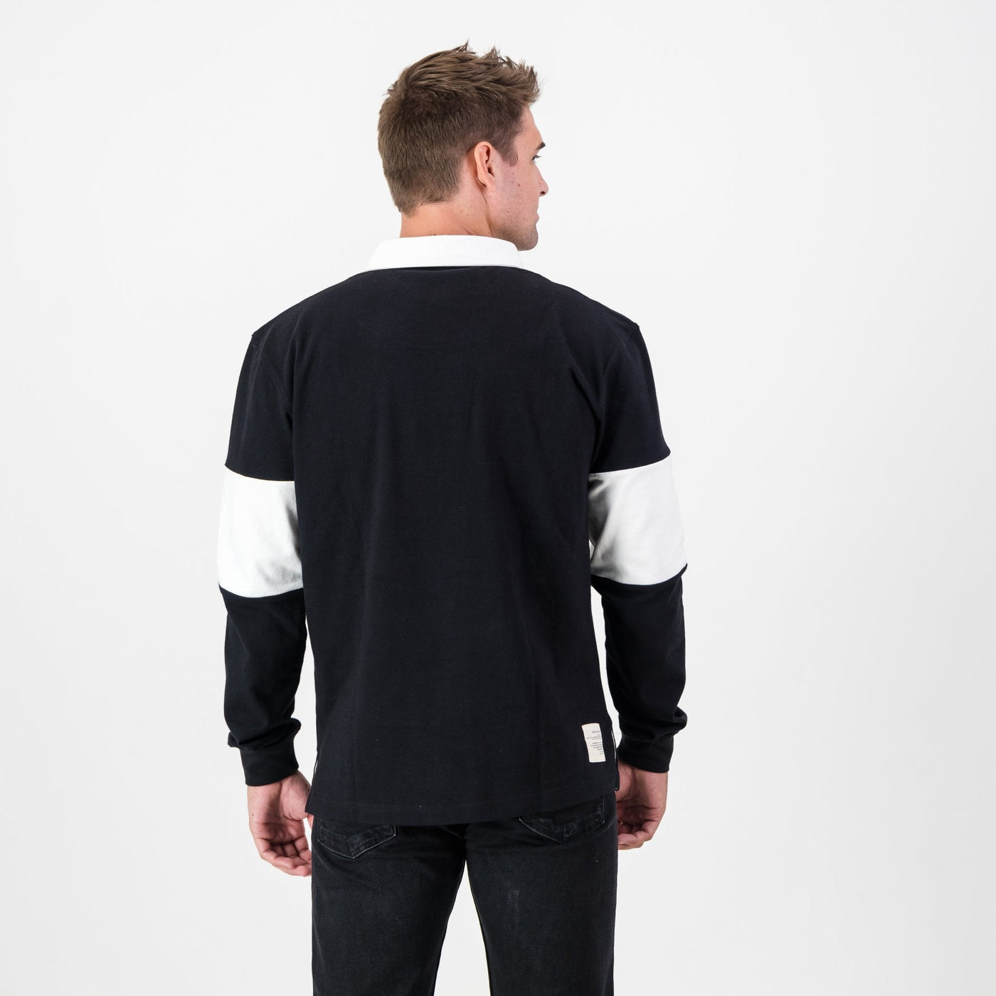 Provincial Sharks LS Rugby Jersey-Black