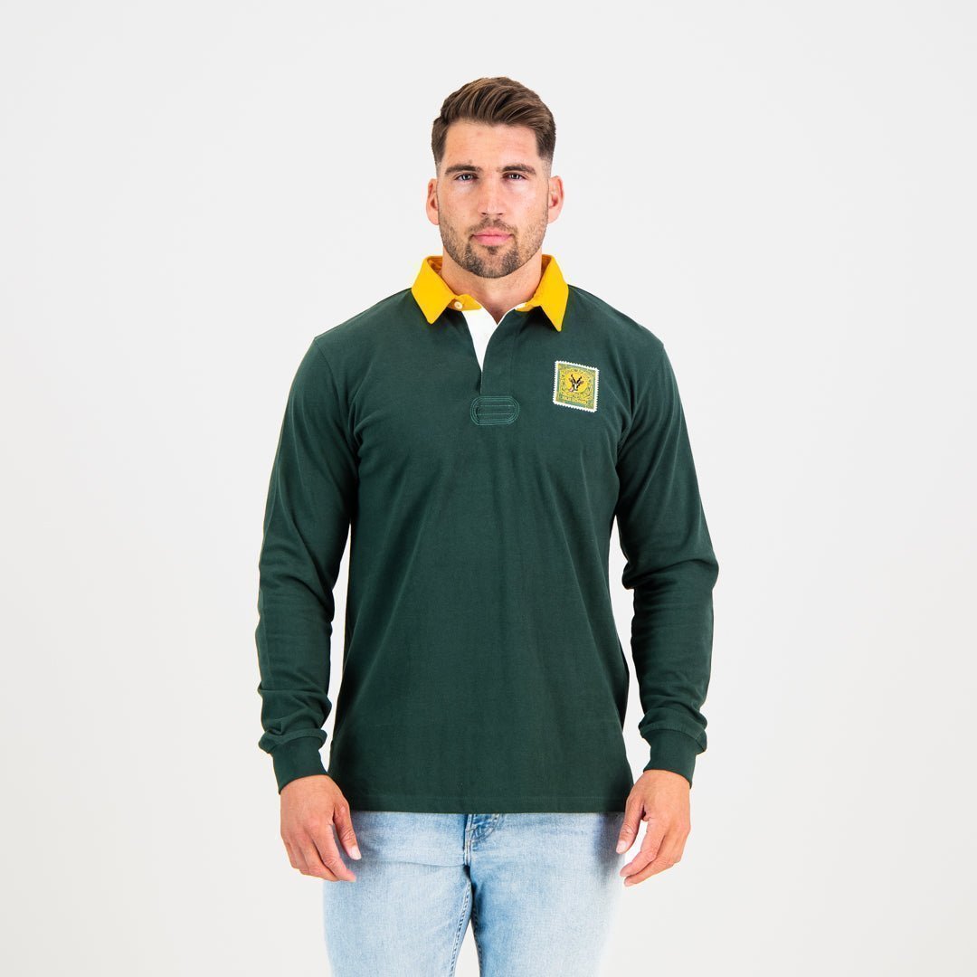 SA Supporters Classic LS Rugby Jersey-OS Green