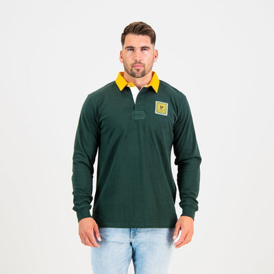 SA Supporters Classic LS Rugby Jersey-OS Green