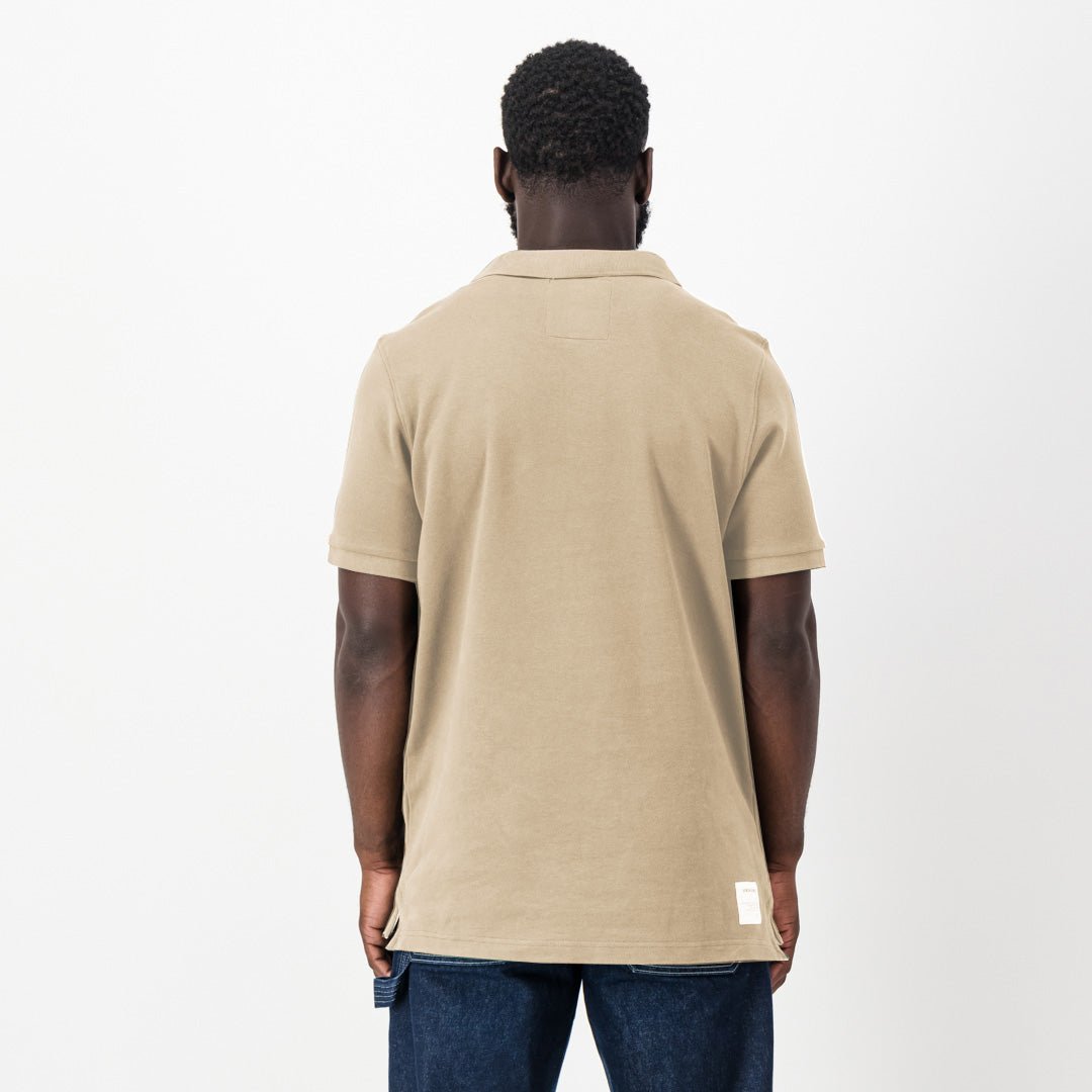 Springboks Nat Badge SS Polo-Stone