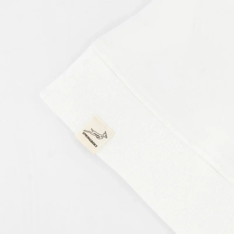 Springboks Pop Badge Crew Neck Sweat-Cloud Dancer