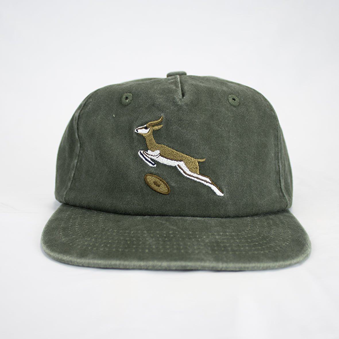 Springboks United Traditional Cap-Military Olive