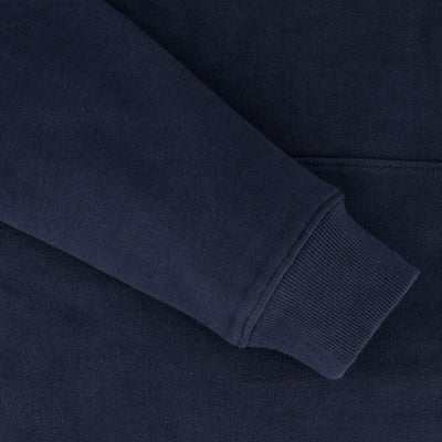 Springboks Pop Badge Quarter Zip Sweat-Navy