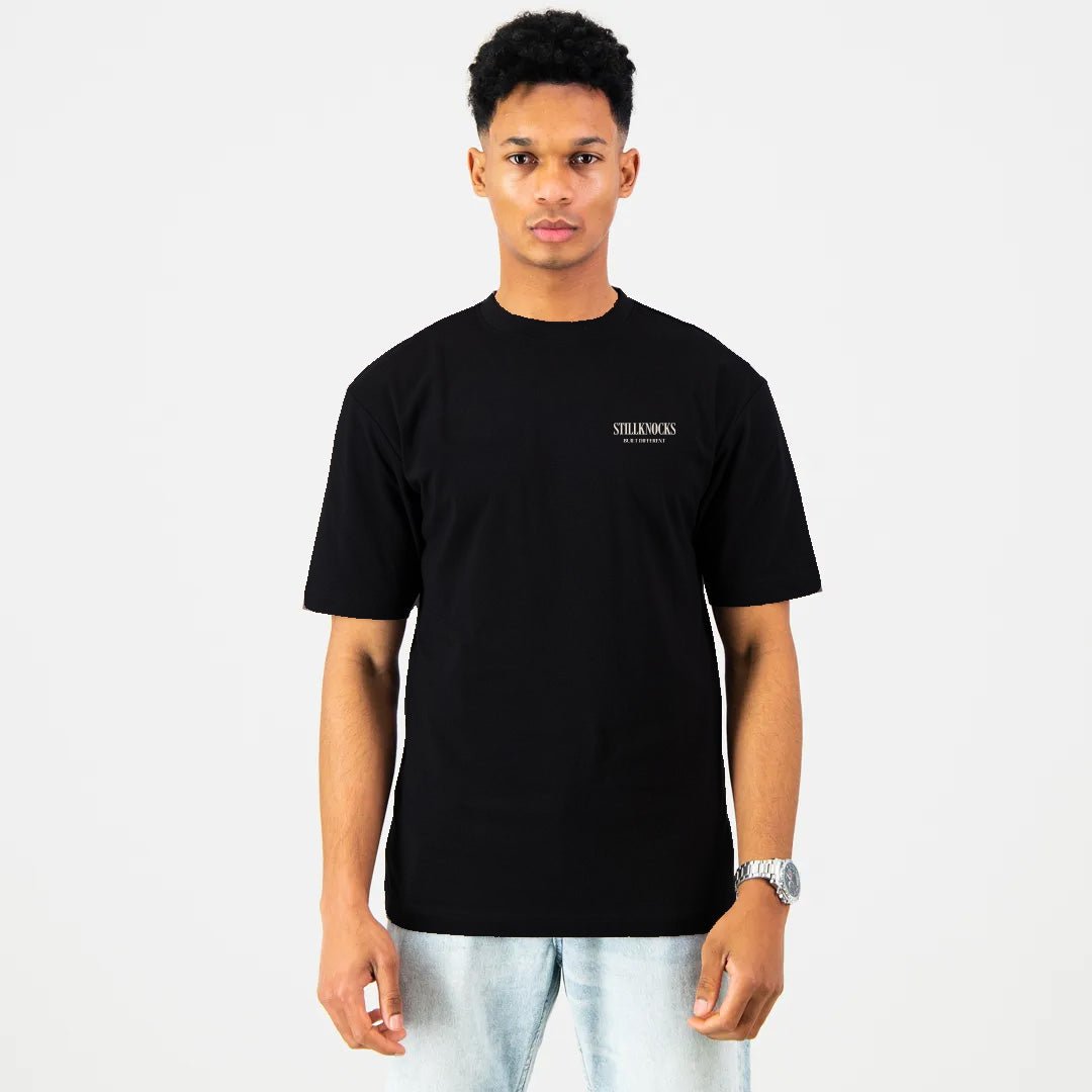 Stillknocks Real DDP Regular Crew Tee-Black