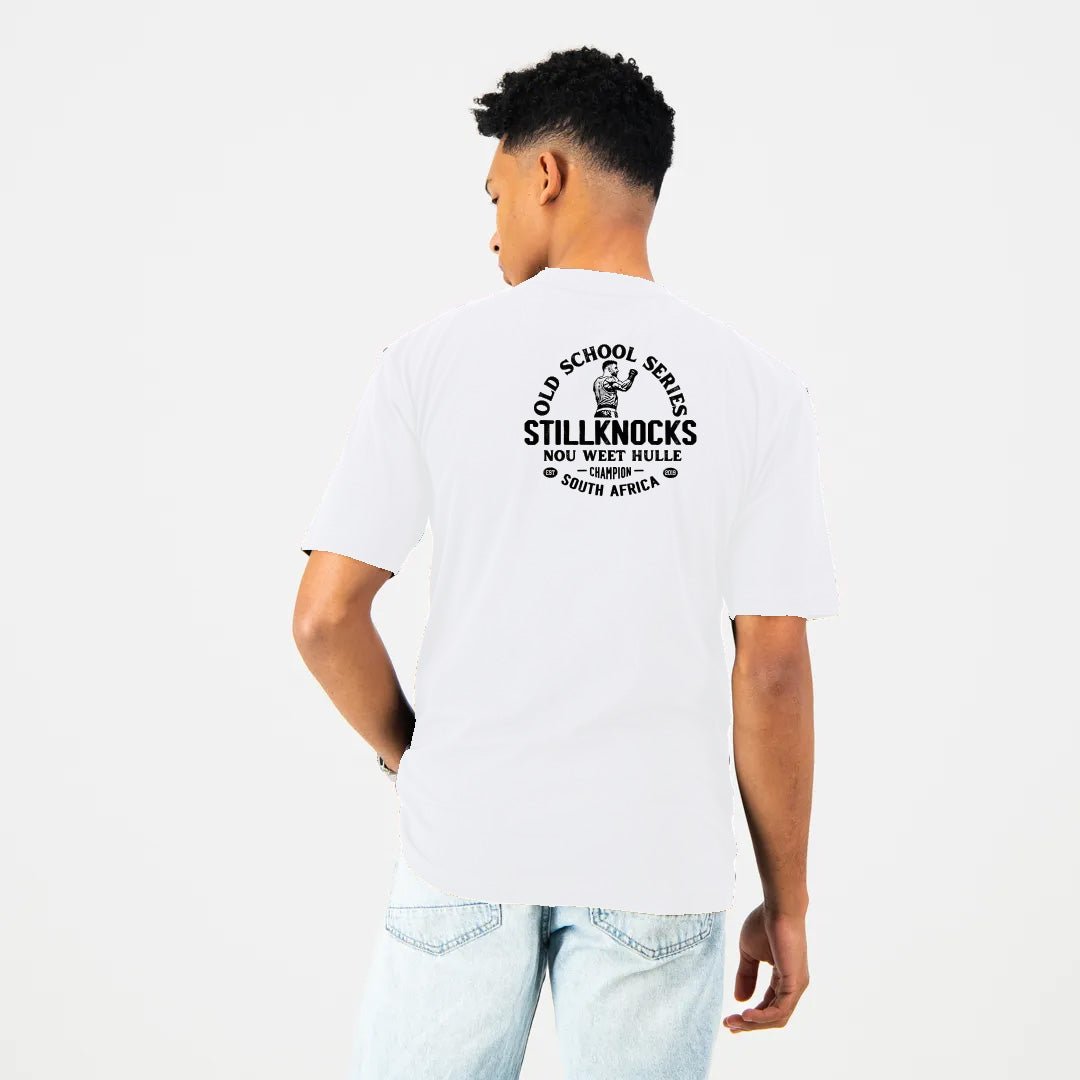 Stillknocks Real DDP Regular Crew Tee-White