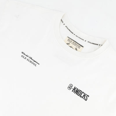 Stillknocks S-Knocks Boxy Crew Tee-White