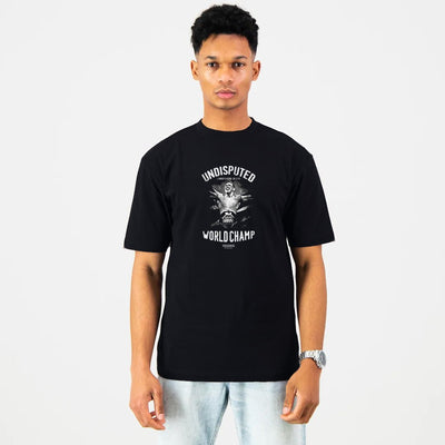 Stillknocks Smokey Shadow Regular Crew Tee-Black