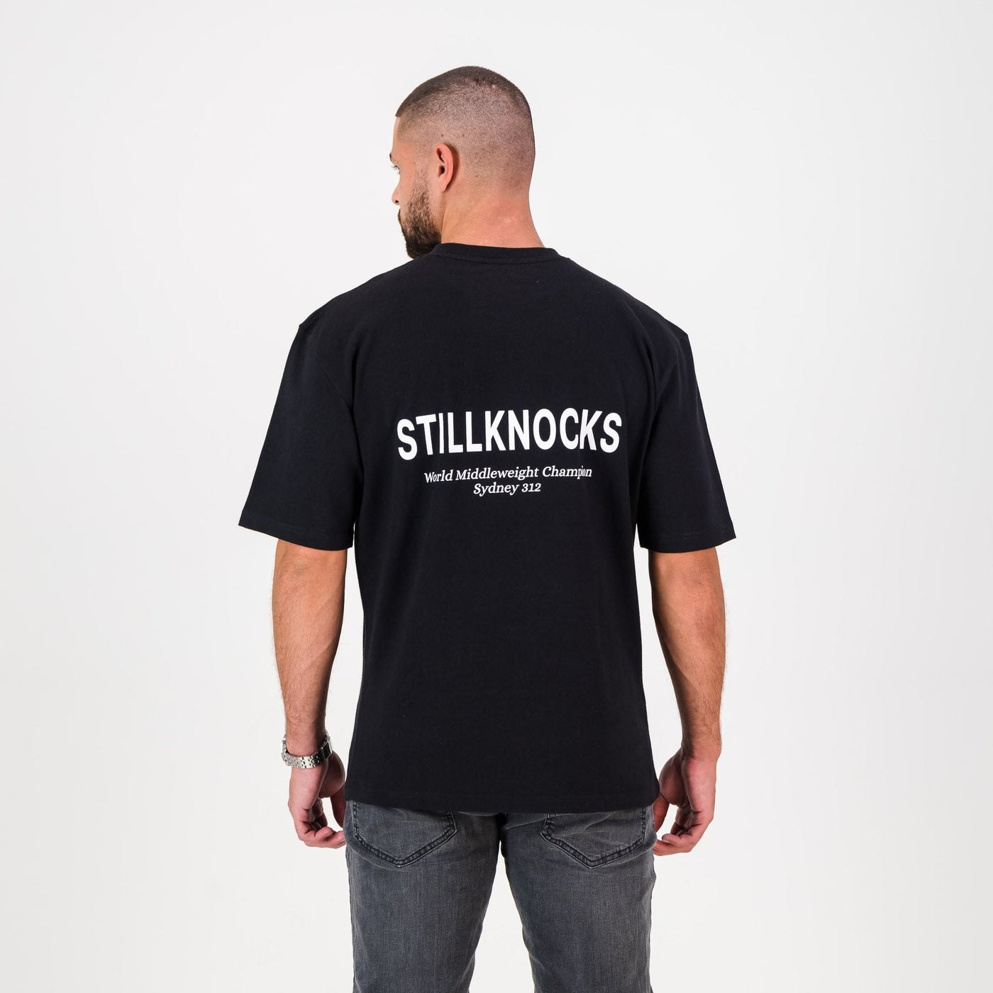 Stillknocks Winning Boxy Tee - Black