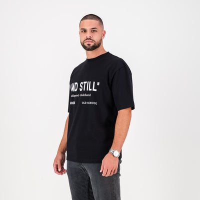 Stillknocks Winning Boxy Tee - Black