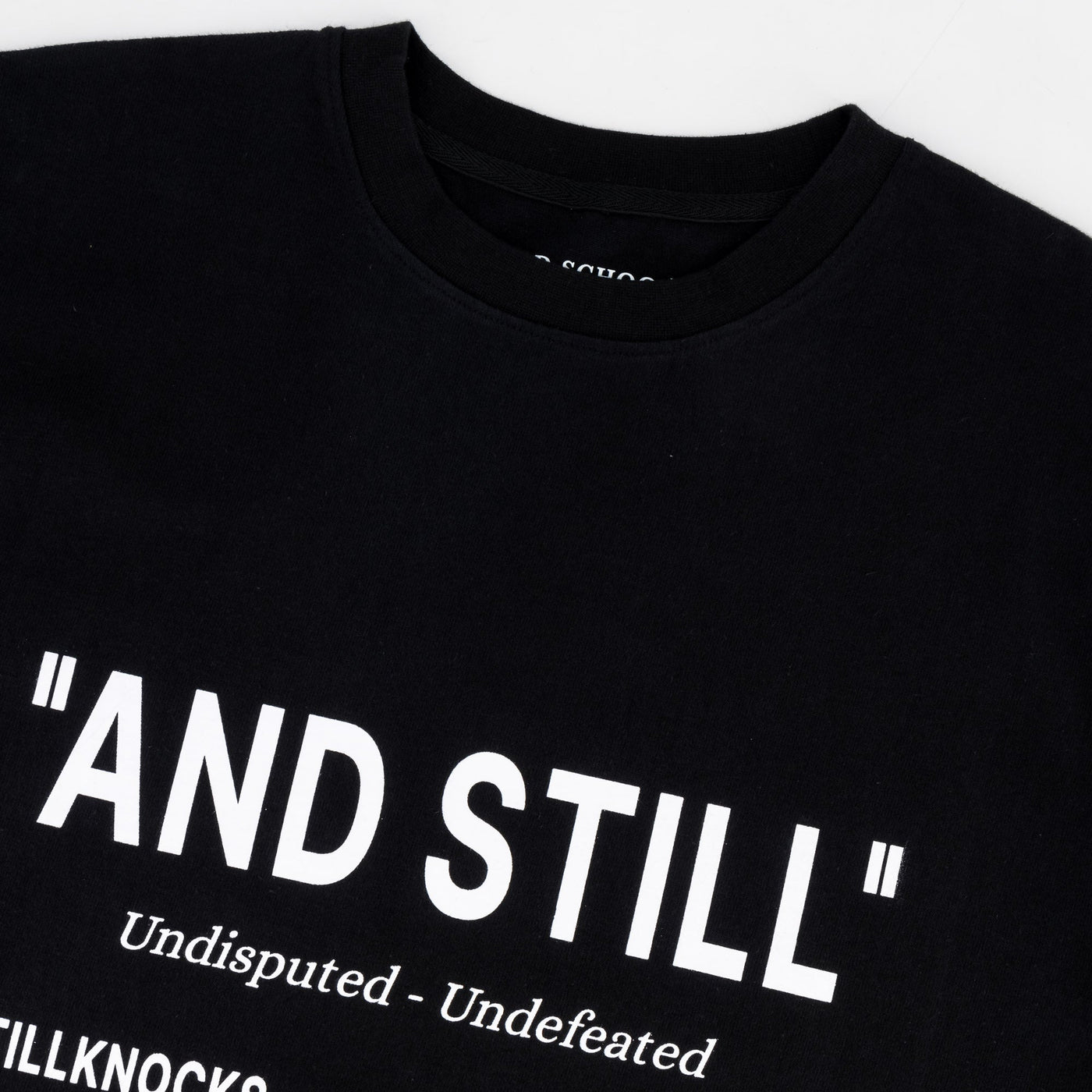 Stillknocks Winning Boxy Tee - Black