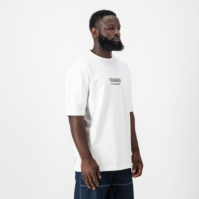Stillknocks Graphic Boxy Crew Tee Old-White