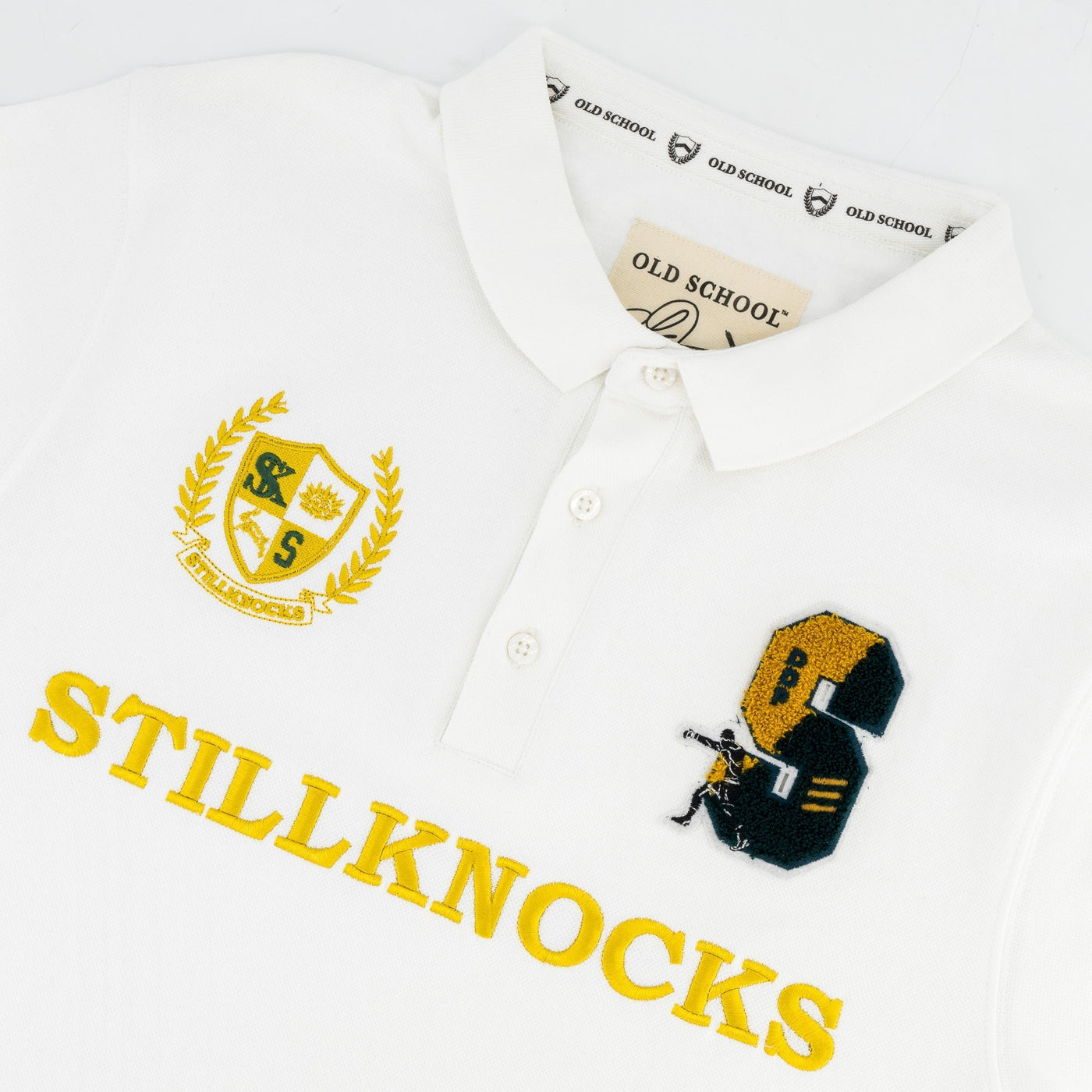 Stillknocks Real DDP SS Polo Old-White