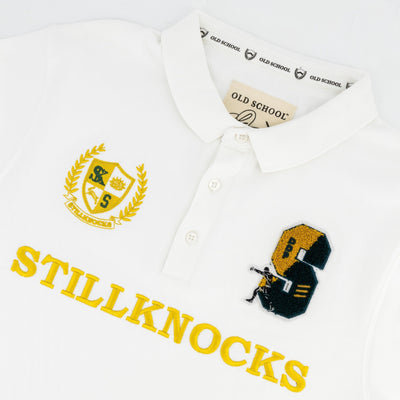 Stillknocks Real DDP SS Polo Old-White