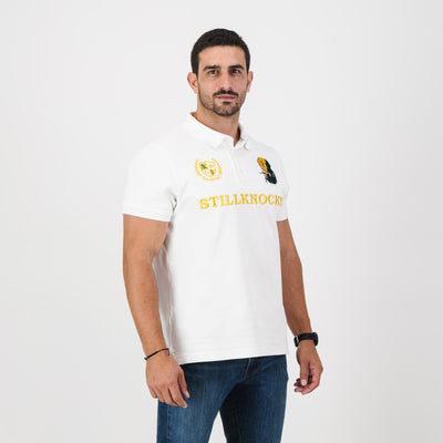 Stillknocks Real DDP SS Polo Old-White
